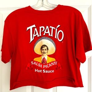 Graphic print-Tapatio -women’s Large cropped t shirt